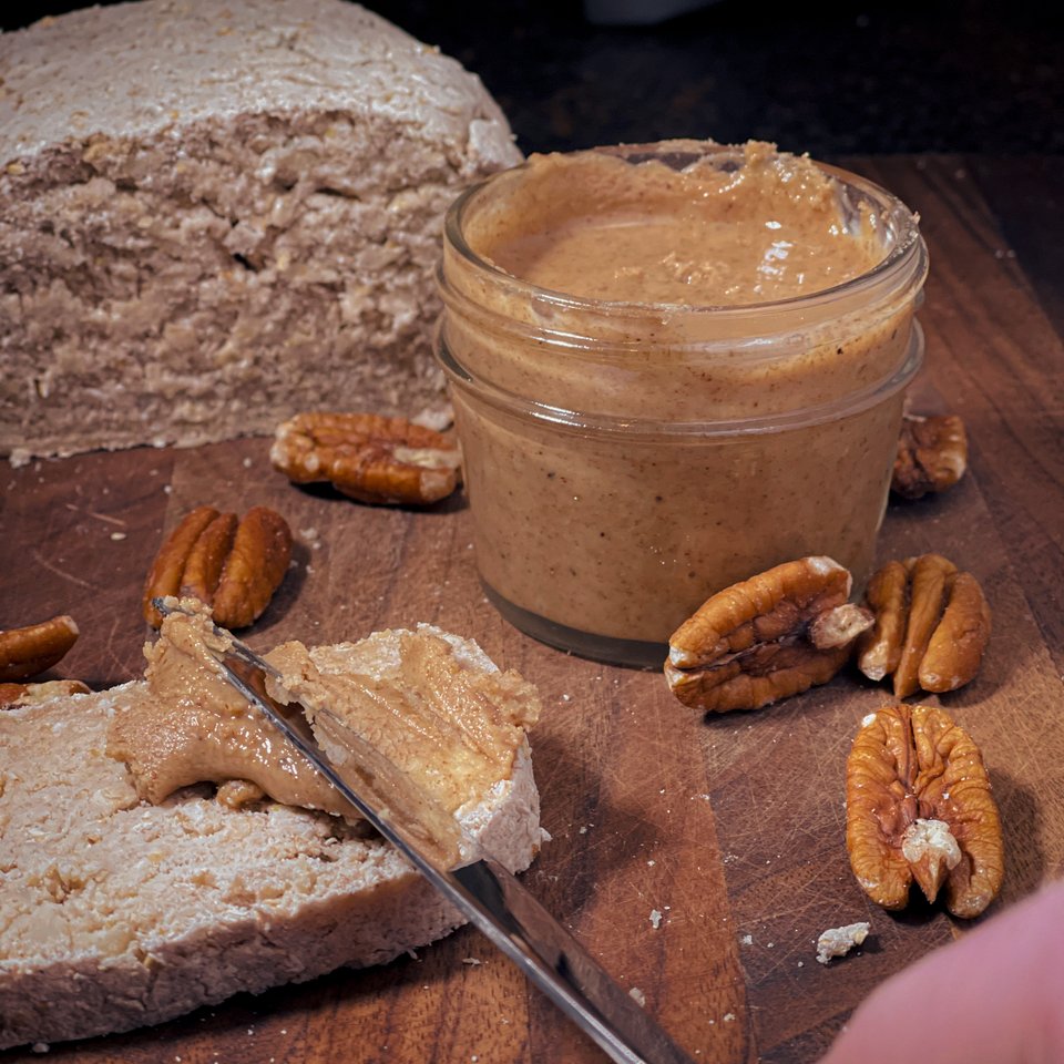 How to Make Homemade Nut Butter (Pecan Butter Recipe)