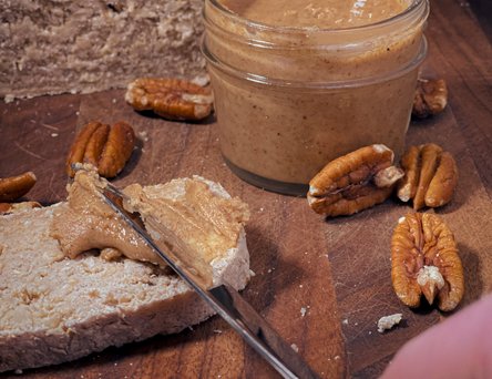 How to Make Homemade Nut Butter (Pecan Butter Recipe)